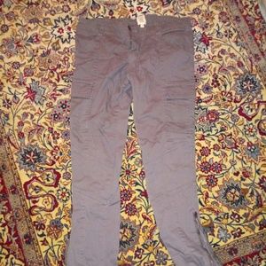 Bnwot grey cargo skinny pants